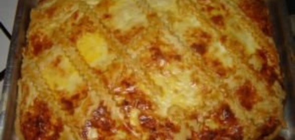 Пирог с курицей в сметане