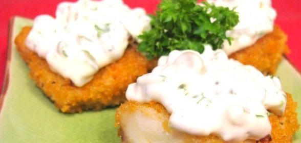 Рыба под соусом тартар