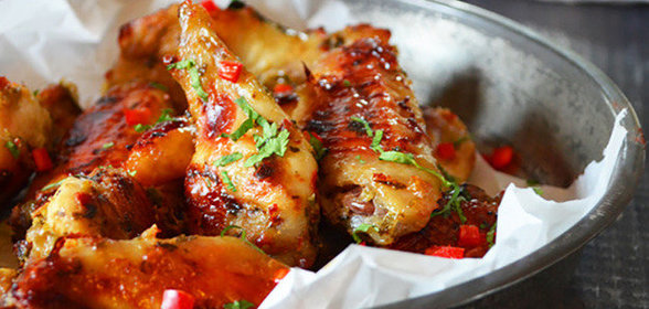 Куриные крылышки в пряном маринаде