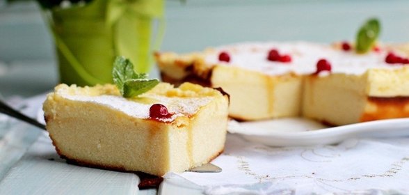 Двухслойная запеканка