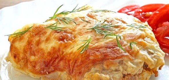 Отбивные с помидорами