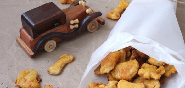 Детское творожное печенье с морковью