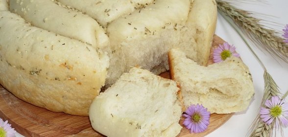 Итальянский хлеб с пармезаном и розмарином (Тест - драйв)