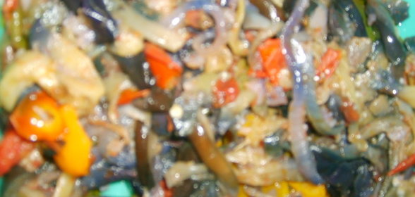 Блинчики из кабачков с шампиньонами