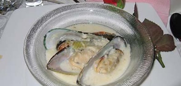 Суп с мидиями