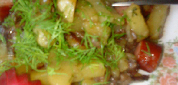 Жареный картофель для охотника