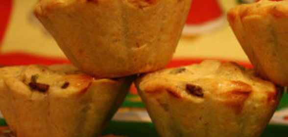 Мини-киши с курицей