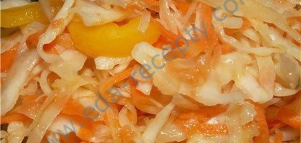 Вкусный салат Соляночка на зиму