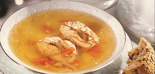 Запеканка из семги и брокколи