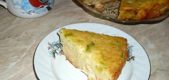 Пирог с молодой капустой в мультиварке