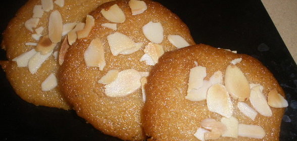 Печенье медово-миндальное