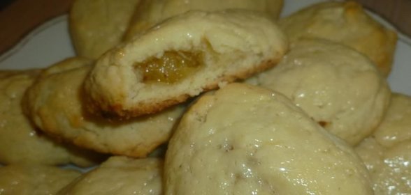 Печенье с ананасовым джемом