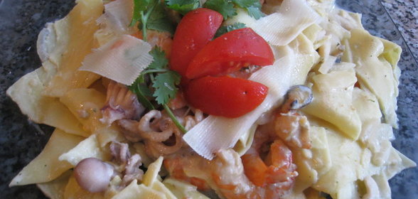 Паста с морепродуктами