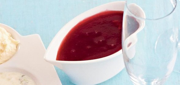 Брусничный соус