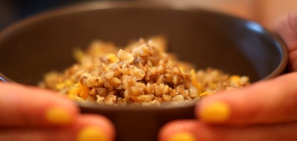 Гречневая каша на сливках