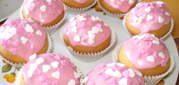 Маффины на детский День Рождения ( мой вариант)