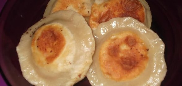 Пирожки сырные с ветчиной