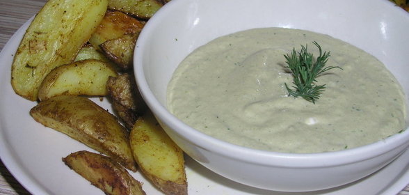 Сырный соус с укропом и чесноком!!!