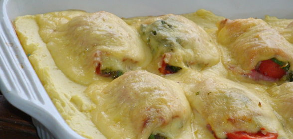 ЦВЕТНАЯ КАПУСТА ЗАПЕЧЕННАЯ С СЫРОМ