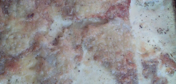 Рыбное филе в молочном соусе