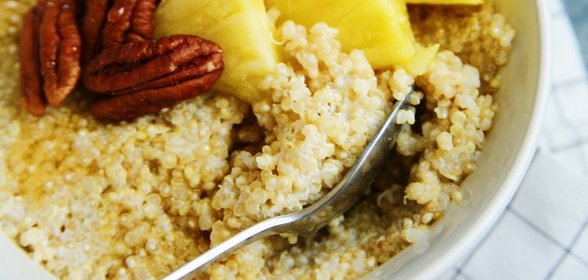 Сладкая каша из киноа