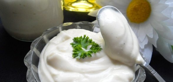 Майонез на молоке без яиц