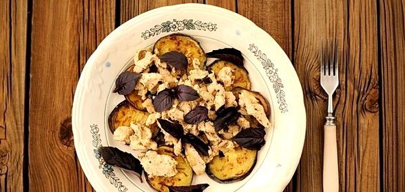 Индейка с баклажанами