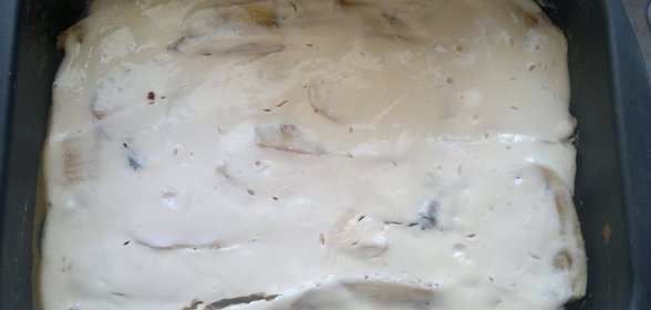 творожно-банановая запеканка с творогом