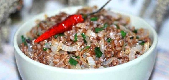 Гречневая каша с овощами