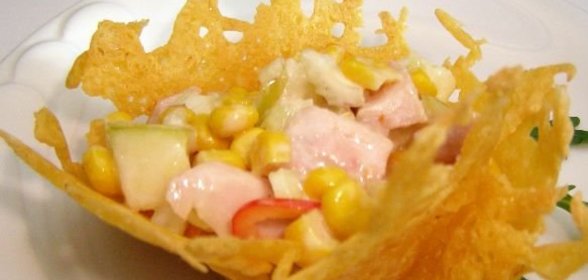 Тарталетки сырные