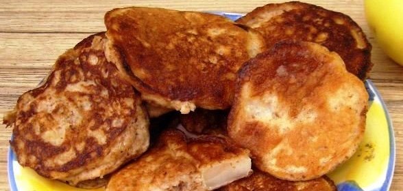 Диетические оладьи на кефире