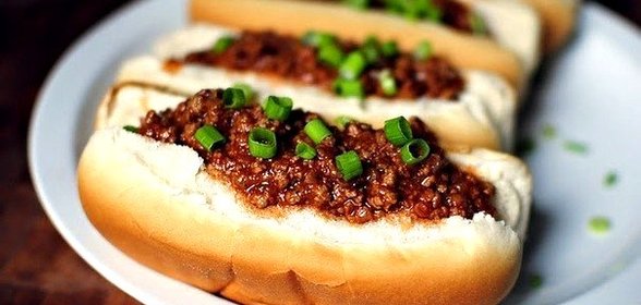 Хот-доги с фаршем