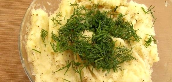 Пюре в микроволновке