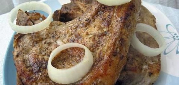 Свинина на косточке