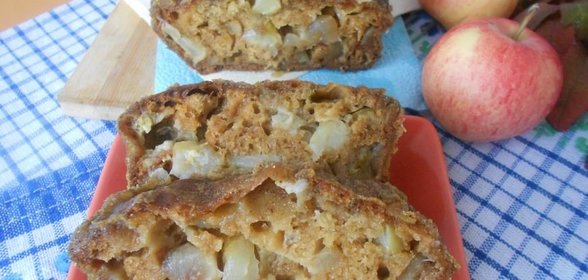 Яблочный кекс с крустильяном