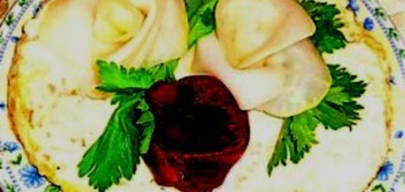 Шницель из моркови, творога и изюма