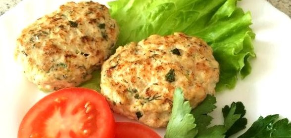 Котлеты из фарша и кабачков в духовке