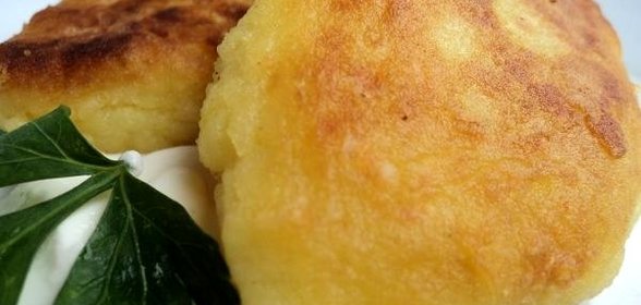 Картофельные котлеты с сыром