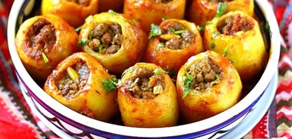 Фаршированный картофель