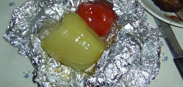 перчик запеченый + шашлычок