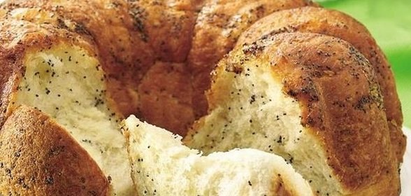 Сдобный лимонно-маковый кекс