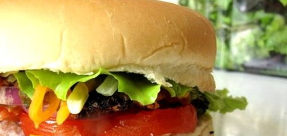 Вегетарианский бургер