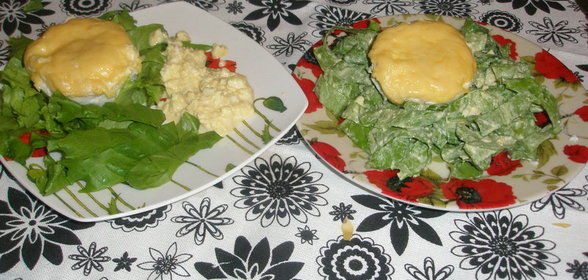 Закуска из курицы с сыром