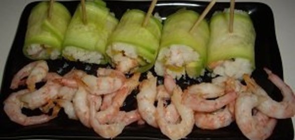 Гукан-маки-суши (роллы в канапе-варианте)