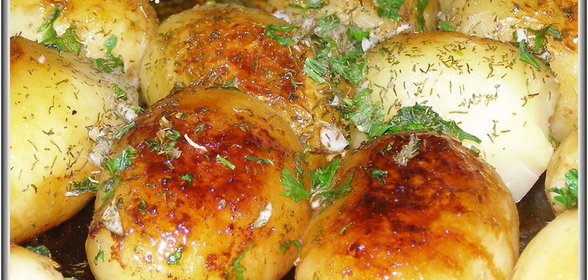 МОЛОДАЯ КАРТОШЕЧКА С МЁДОМ