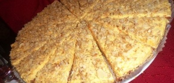 Мандариновый торт (легкий)