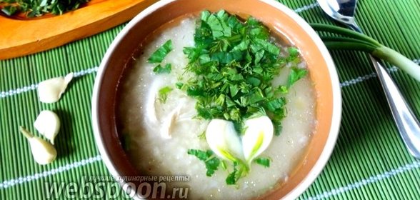 Крестьянский суп с пшеном