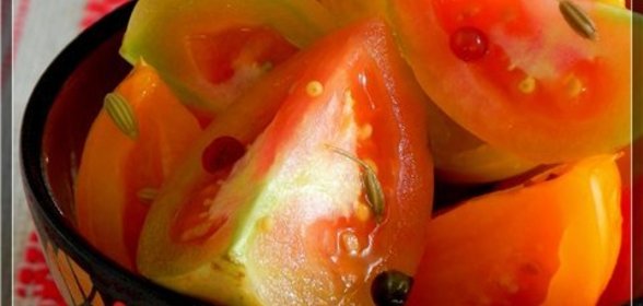 Солёные помидоры. Экспресс-метод