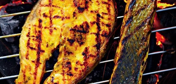 Семга тикка масала