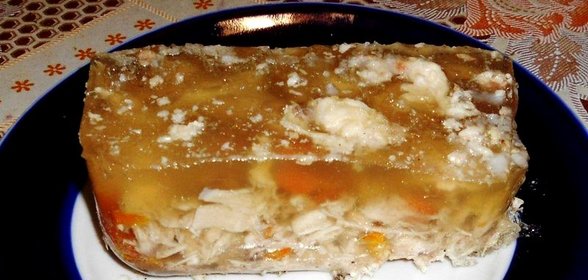 Заливное из мяса